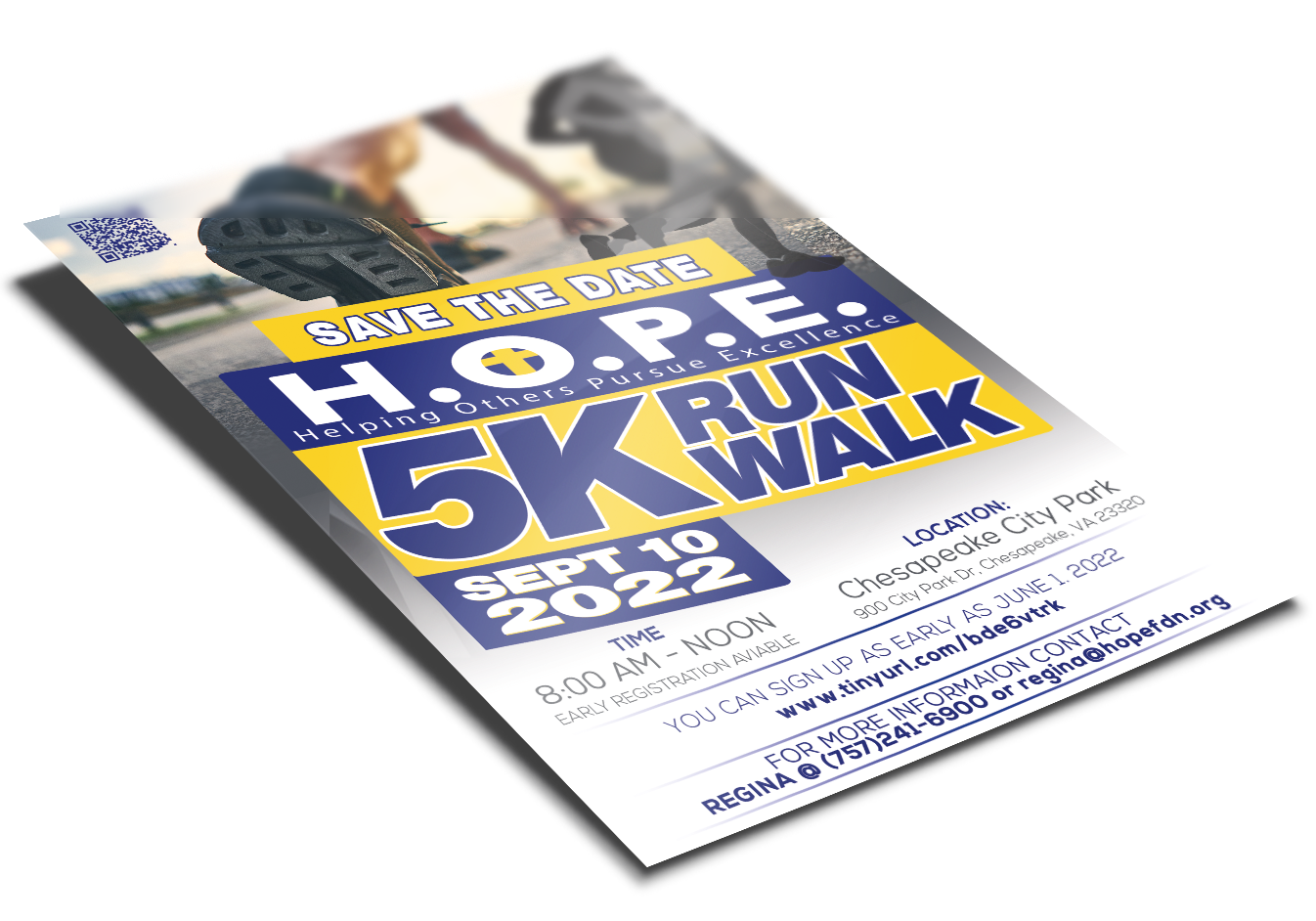 The H.O.P.E. Foundation 5k Run or Walk Event 